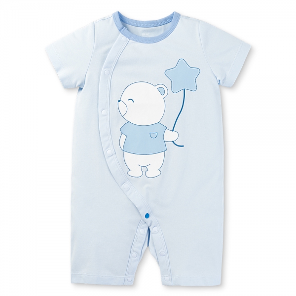 Bodysuit bé trai đùi Animo VD0525005 (0-12M,Xanh,NN02)