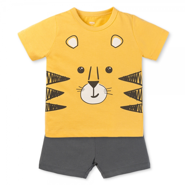 Bộ bé trai áo tay ngắn quần ngắn Animo easy (1-4Y) HN0525059