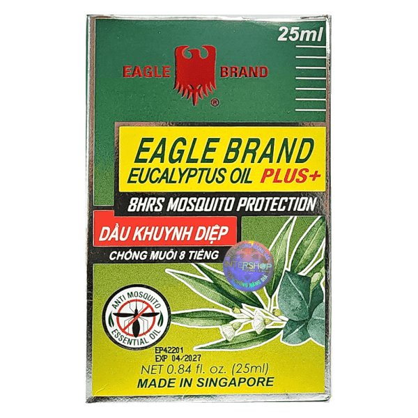 Dầu khuynh diệp Eagle Brand Eucalyptus Oil Plus+ 25ml