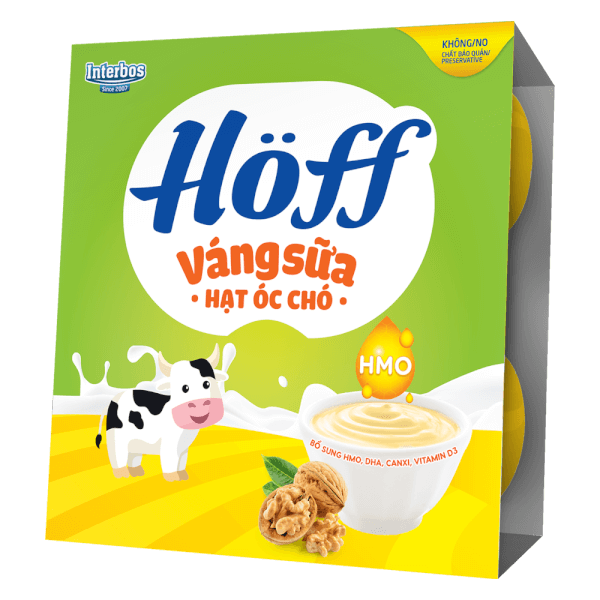 Váng sữa hạt Óc chó Hoff (Giao mẫu ngẫu nhiên)