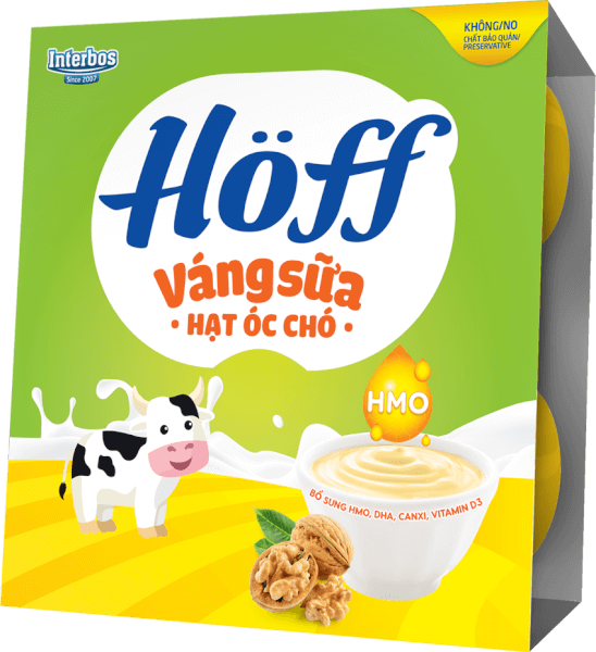 Váng sữa hạt Óc chó Hoff (Giao mẫu ngẫu nhiên)