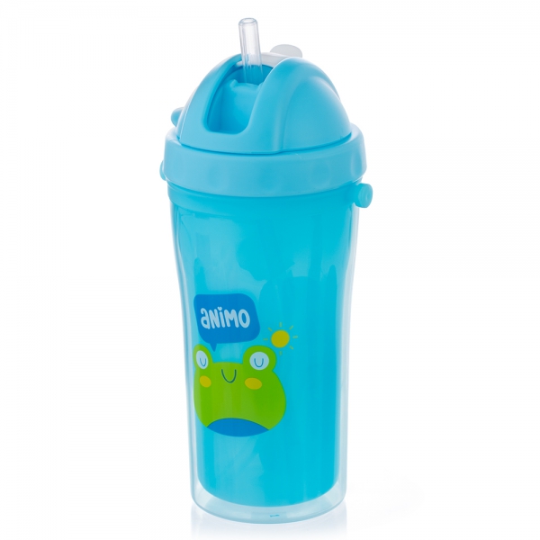 Bình tập uống cách nhiệt Animo (340ml, xanh, RK3415A)