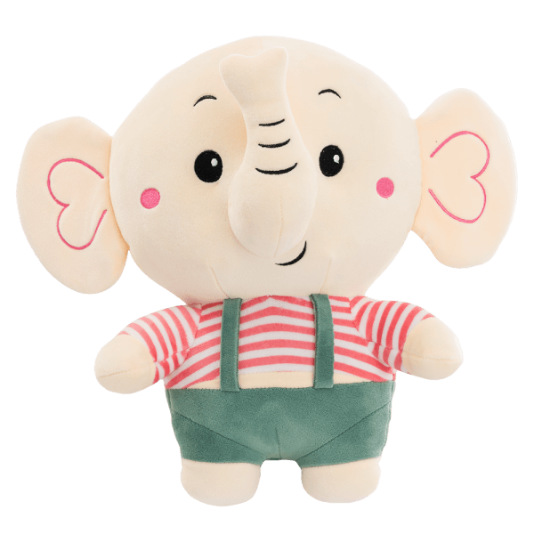 Thú bông voi con mặc yếm ngộ nghĩnh Animo C503 (ADC)