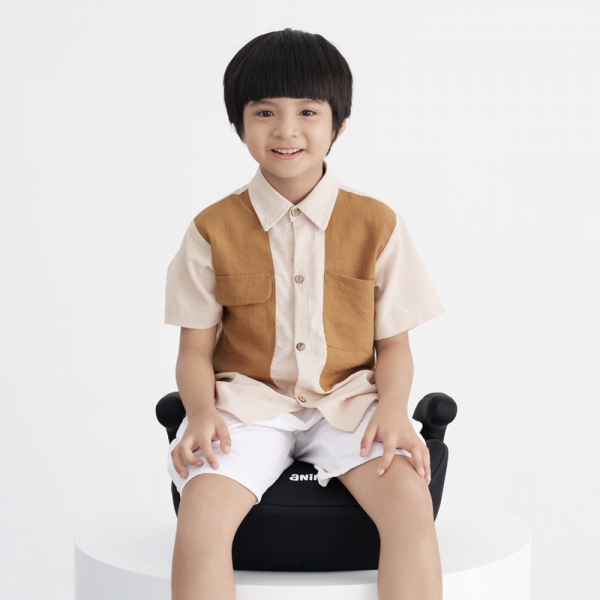 Ghế ngồi ô tô Animo Comfy Isofix (125-150cm, i-size, K11, Coal, booster)