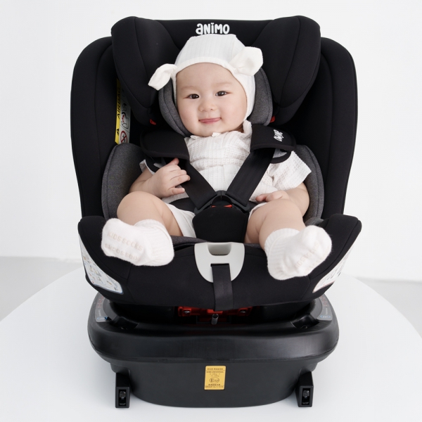 Ghế ngồi ô tô Animo OneFit Isofix 360 (0-36kg, R44, CS008, Onyx)