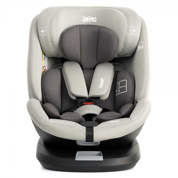 Ghế ngồi ô tô Animo Onefit Pro Isofix 360 (40-150cm, i-size, HB338, Harbor Gray)