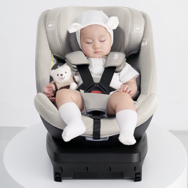 Ghế ngồi ô tô Animo Onefit Pro Isofix 360 (40-150cm, i-size, HB338, Harbor Gray)