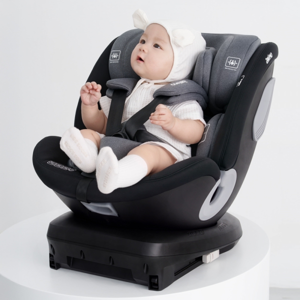 Ghế ngồi ô tô Animo Onefit Pro Isofix 360 (40-150cm, i-size, HB338, Iron Gray)