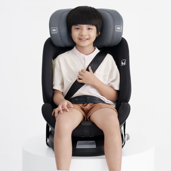 Ghế ngồi ô tô Animo Onefit Pro Isofix 360 (40-150cm, i-size, HB338, Iron Gray)