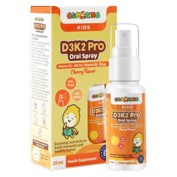 Thực phẩm bảo vệ sức khoẻ Gumazing D3K2 Pro Oral Spray 25ml