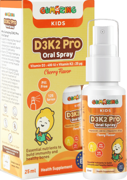 Thực phẩm bảo vệ sức khoẻ Gumazing D3K2 Pro Oral Spray 25ml