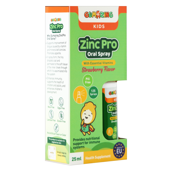 Thực phẩm bảo vệ sức khoẻ Gumazing Zinc Pro Oral Spray 25ml