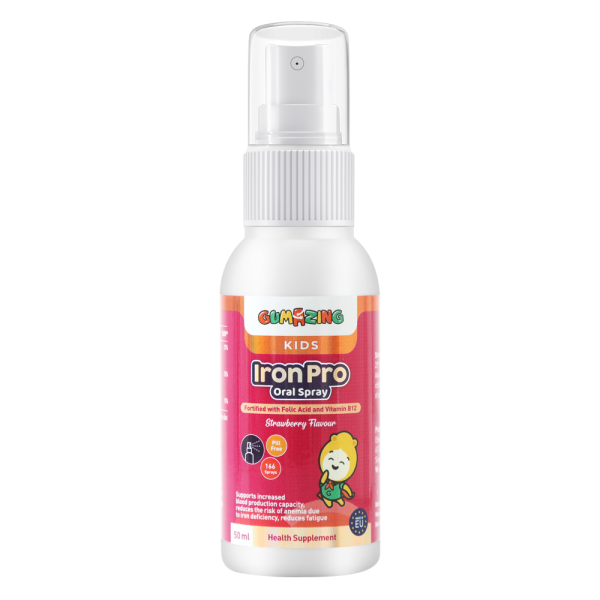 Combo 02 Thực phẩm bảo vệ sức khoẻ Gumazing Iron Pro Oral Spray 50ml