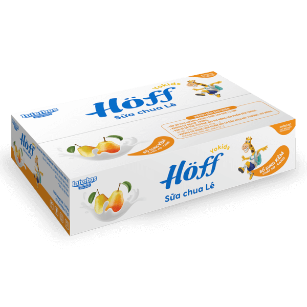 Sữa chua hoa quả  HӦff vị lê 55g (Giao mẫu ngẫu nhiên)