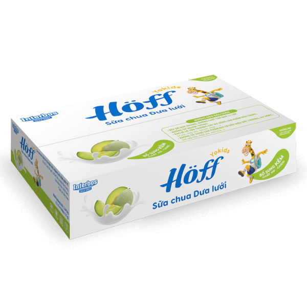 Sữa chua hoa quả  HӦff vị dưa lưới 55gr (Giao mẫu ngẫu nhiên)