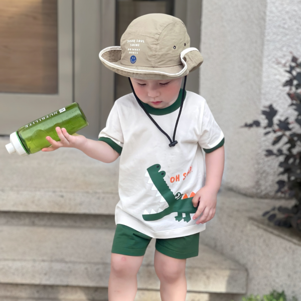 Bộ bé trai áo tay ngắn quần ngắn Animo easy (1-4Y) HN0525061