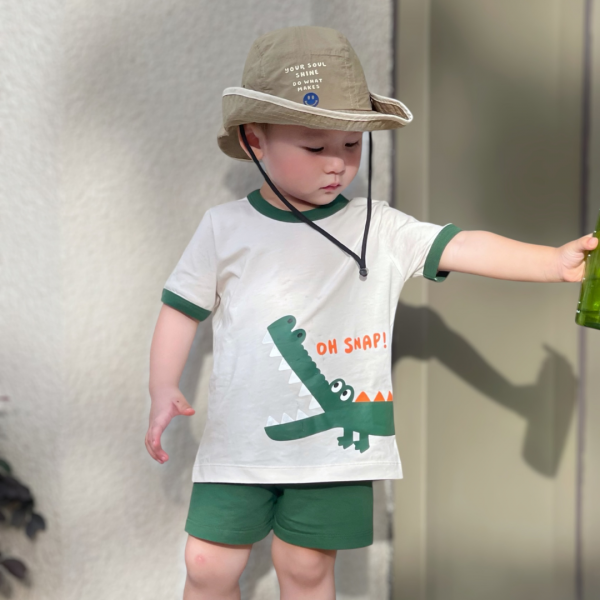 Bộ bé trai áo tay ngắn quần ngắn Animo easy (1-4Y) HN0525061