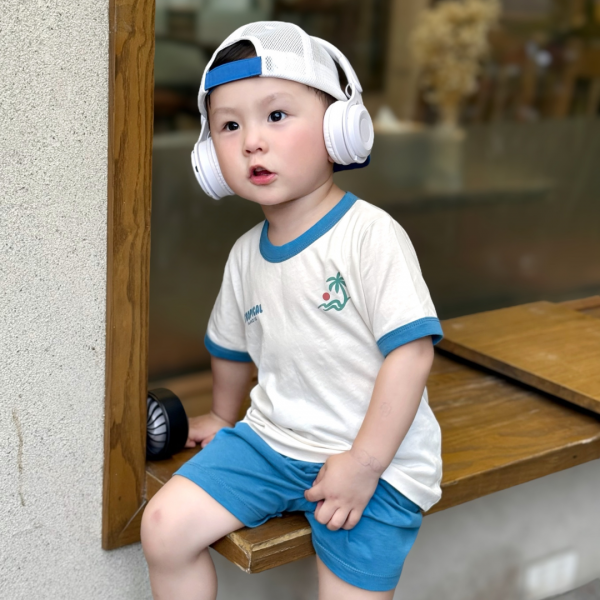 Bộ bé trai áo tay ngắn quần ngắn Animo easy (1-4Y) HN0525060