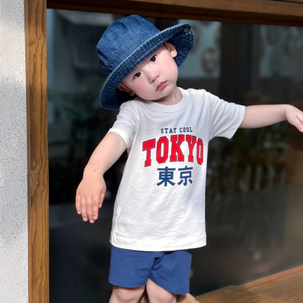 Bộ bé trai ngắn Animo Easy HN0525051 (1-4Y,Kem-dương,NN02)