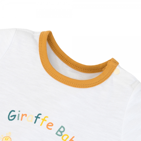 Bodysuit bé trai đùi Animo VD0525016 (0-12M,Vàng,NN02)