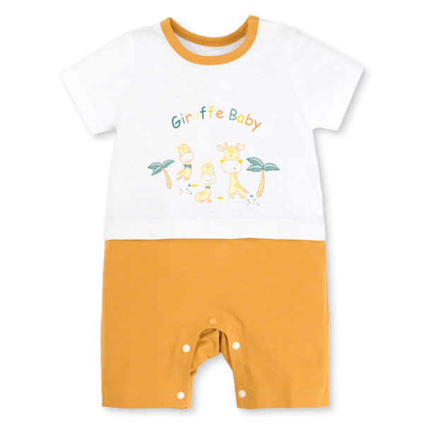 Bodysuit bé trai đùi Animo VD0525016 (0-12M,Vàng,NN02)