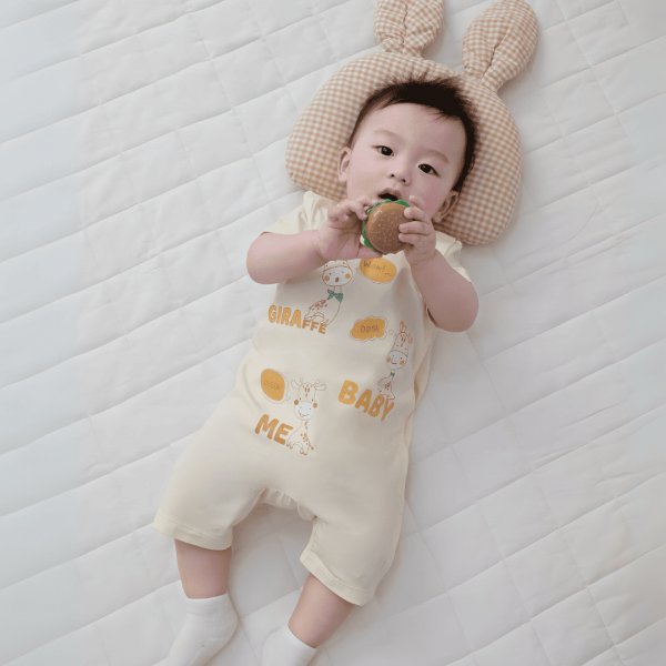 Bodysuit bé trai đùi Animo VD0525013 (0-12M,Vàng,NN02)