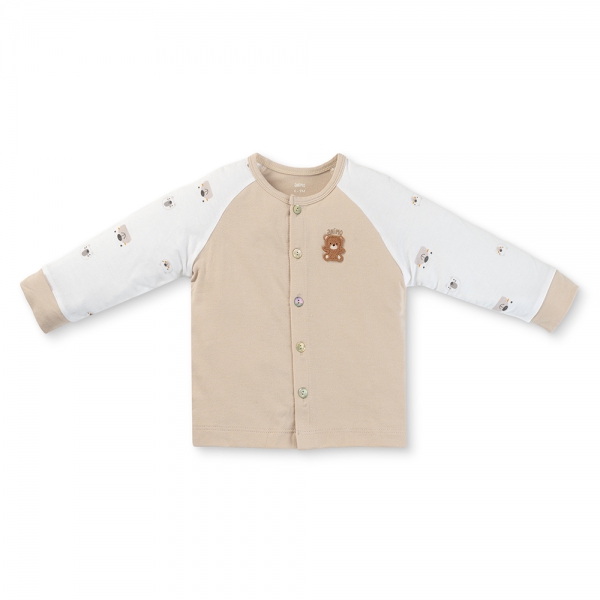 Set 2 Bộ kháng khuẩn Modal dài Animo BMC0525027 (0-24M,Be-trắng,NN06)