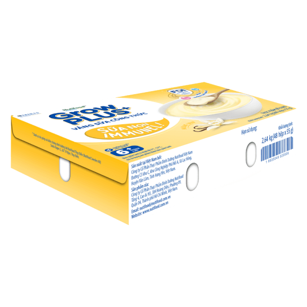 Váng sữa GrowPlus+ sữa non lốc 4 hộp