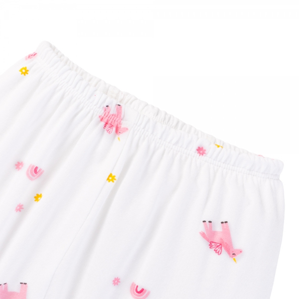 Set 2 Bộ kháng khuẩn Modal dài Animo BMC0525026 (0-24M,Phấn-trắng,NN06)