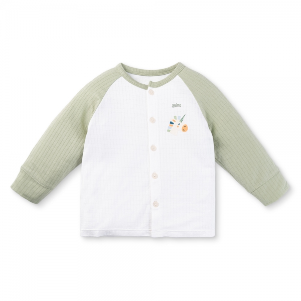 Set 2 bộ rayon chống muỗi dài Animo VD0525017 (0-24M,Lá-trắng,DD06)