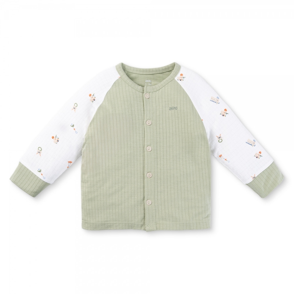 Set 2 bộ rayon chống muỗi dài Animo VD0525017 (0-24M,Lá-trắng,DD06)