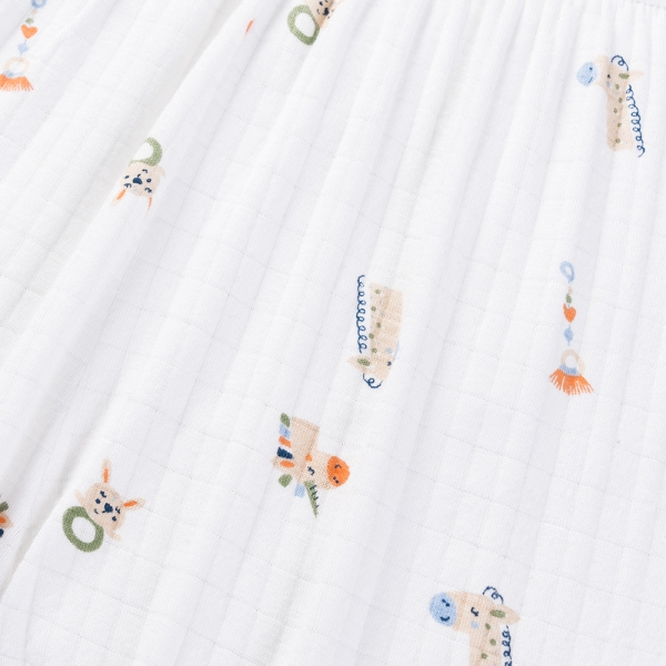 Set 2 bộ rayon chống muỗi dài Animo VD0525017 (0-24M,Lá-trắng,DD06)