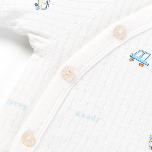 Set 2 bộ rayon chống muỗi ngắn Animo VD0425032 (0-24M,Biển-trắng,NN06)