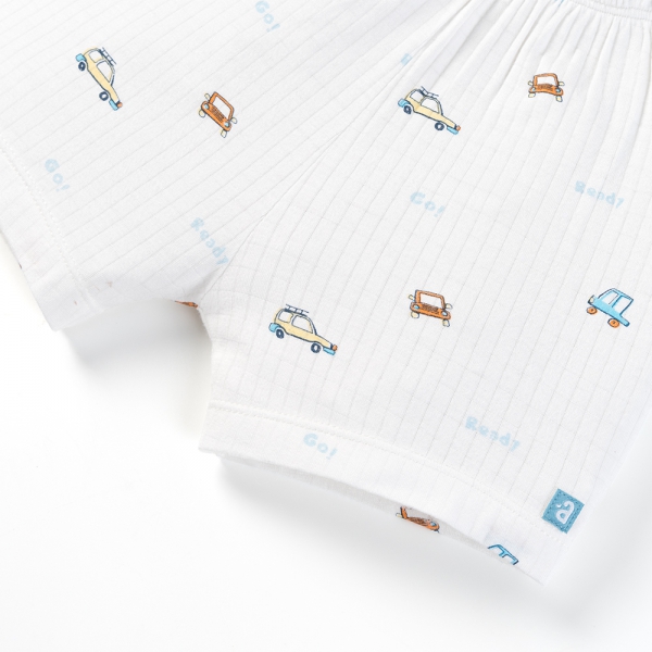 Set 2 bộ rayon chống muỗi ngắn Animo VD0425032 (0-24M,Biển-trắng,NN06)