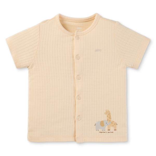 Set 2 bộ rayon chống muỗi ngắn Animo VD0425031 (0-24M,Kem-trắng,NN06)