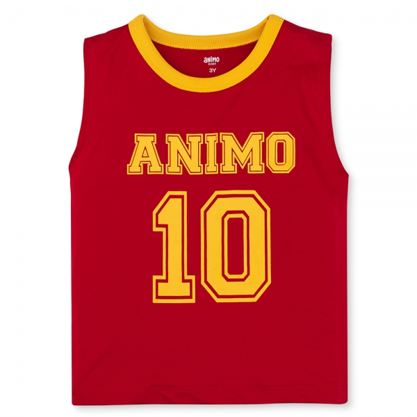 Bộ bé trai áo sát nách quần ngắn Animo easy (1-4Y) HN0725029