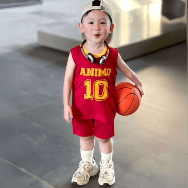 Bộ bé trai áo sát nách quần ngắn Animo easy (1-4Y) HN0725029