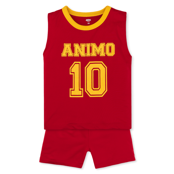 Bộ bé trai áo sát nách quần ngắn Animo easy (1-4Y) HN0725029