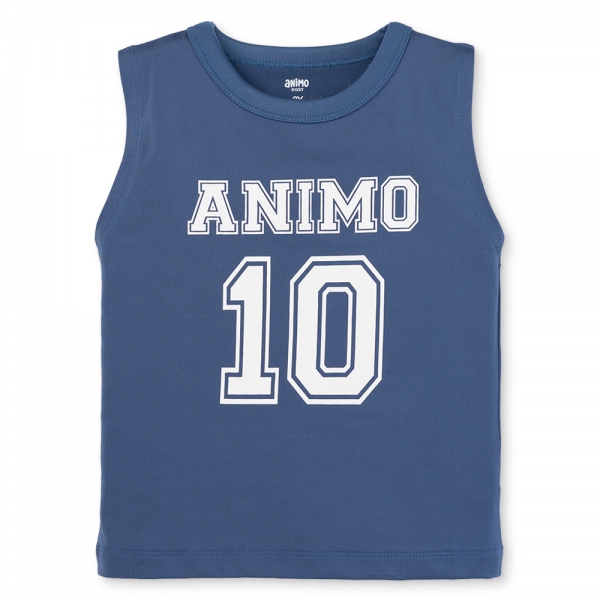 Bộ bé trai áo sát nách quần ngắn Animo easy (1-4Y) HN0725027