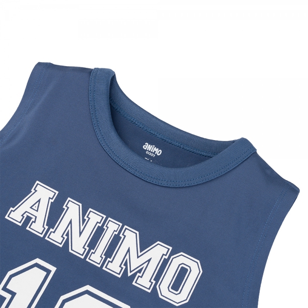Bộ bé trai áo sát nách quần ngắn Animo easy (1-4Y) HN0725027