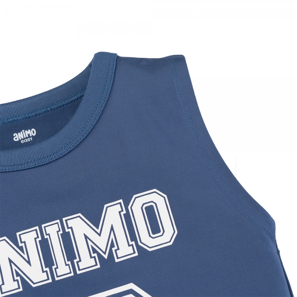 Bộ bé trai áo sát nách quần ngắn Animo easy (1-4Y) HN0725027