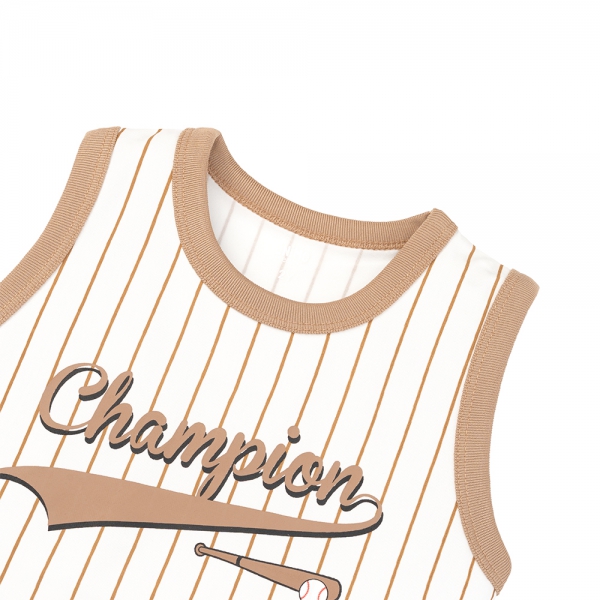 Bộ bé trai áo sát nách quần ngắn Animo easy (1-4Y) HN0725025