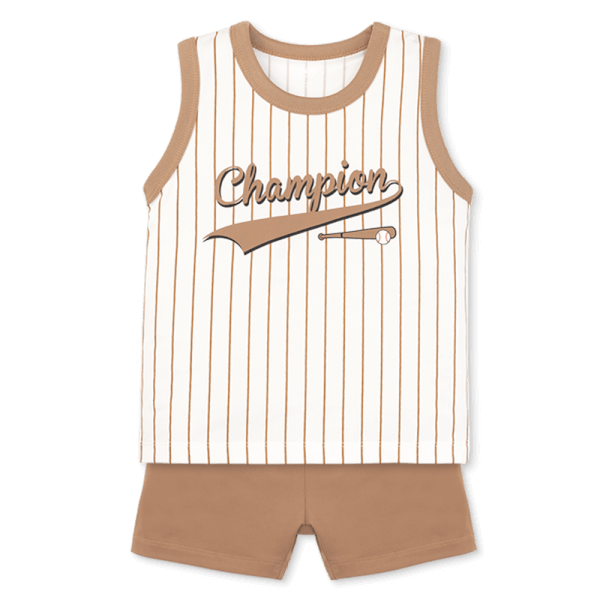 Bộ bé trai áo sát nách quần ngắn Animo easy (1-4Y) HN0725025