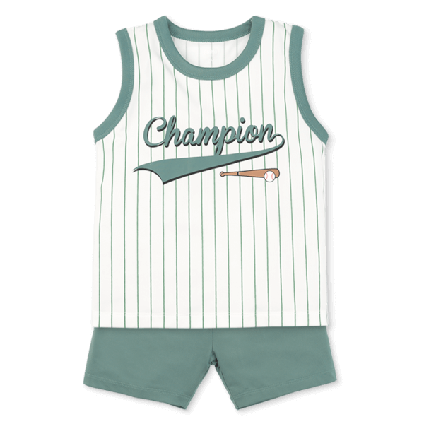 Bộ bé trai áo sát nách quần ngắn Animo easy (1-4Y) HN0725024