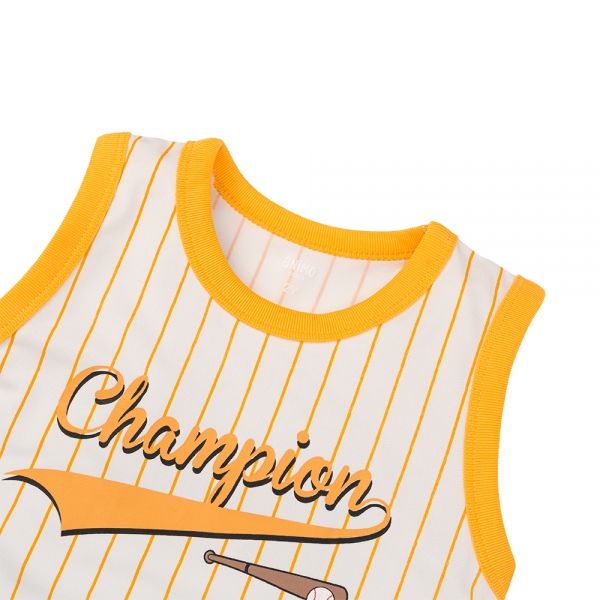 Bộ bé trai áo tay ngắn quần ngắn Animo easy (1-4Y) HN0725023