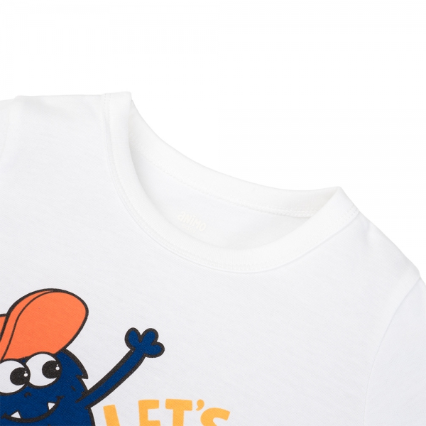 Bộ bé trai áo tay ngắn quần ngắn Animo easy (1-4Y) HN0925041