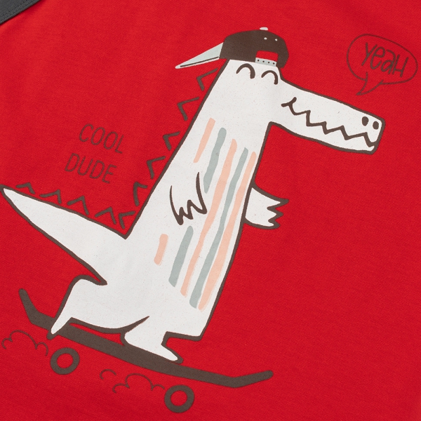 Bộ bé trai áo sát nách quần ngắn Animo easy (1-4Y) HN0525056