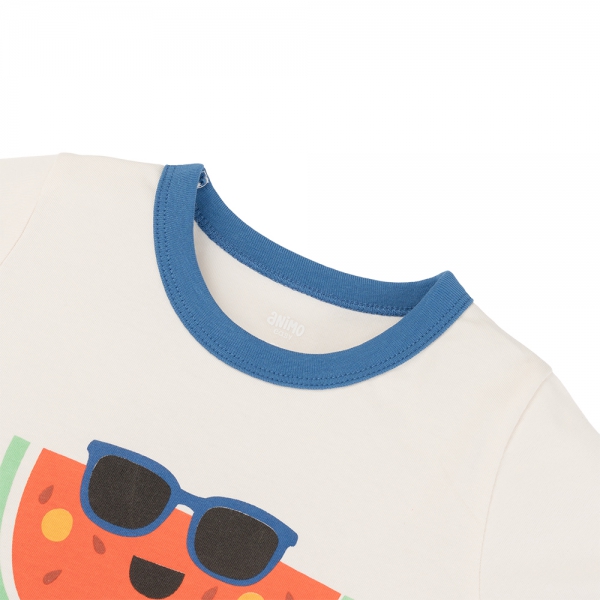 Bộ bé trai áo tay ngắn quần ngắn Animo easy(1-4Y) HN0525053