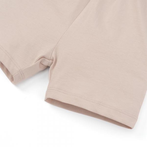 Bộ bé trai ngắn Animo Easy HN0525047 (1-4Y,Kem-nâu,NN02)