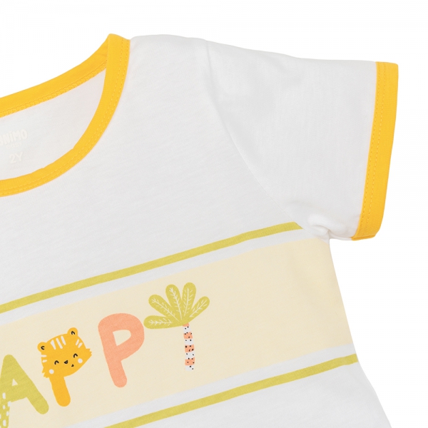 Bộ bé gái áo tay ngắn chân váy Animo easy (1-4Y) TX0625023